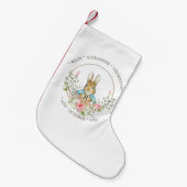 Klassisches Kaninchen Kleiner Weihnachtsstrumpf (Vorderansicht (hängend))