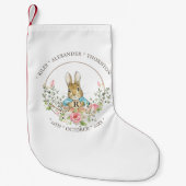 Klassisches Kaninchen Kleiner Weihnachtsstrumpf (Vorderseite)