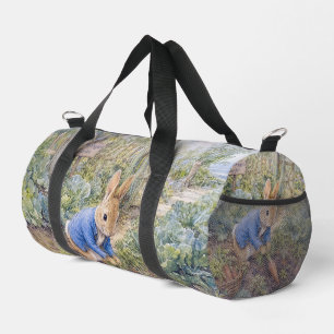 Klassisches Kaninchen sammelt Karotten Duffle Bag