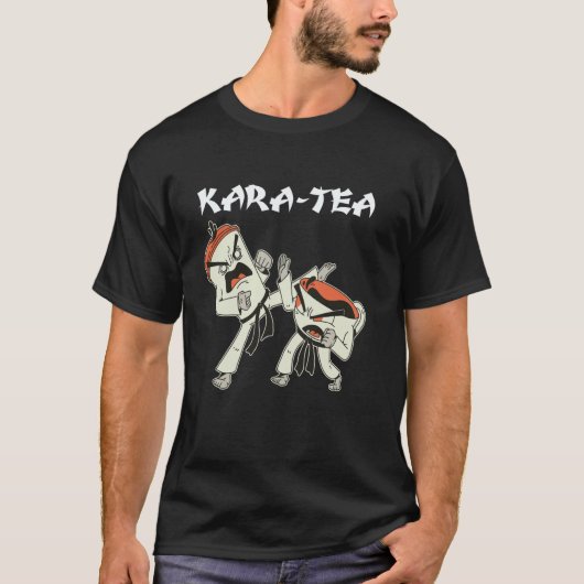 Klassisches Karate Kara-Tea T-Shirt (Vorderseite)