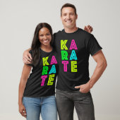 Klassisches Karate-Schwarzgürtel-Gi-Uniform Karate T-Shirt (Unisex)