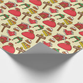 Klassisches Kariert Geschenkpapier (Ecke)