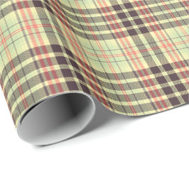 Klassisches kariertes Design Geschenkpapier