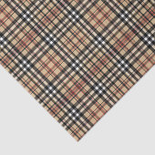 Klassisches kariertes Design Seidenpapier (Ausschnitt)