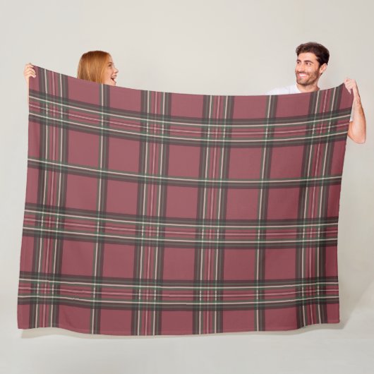 Klassisches Kariertes Fleece Blanket (Beispiel)