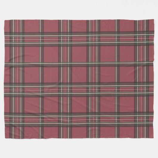 Klassisches Kariertes Fleece Blanket (Vorderseite (Horizontal))