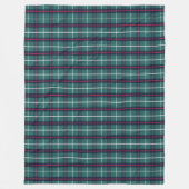 Klassisches Kariertes Fleeceblatt Fleecedecke (Vorderseite)