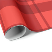 Klassisches Kariertes Muster Geschenkpapier (Rolleneckpunkt)