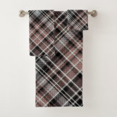 Klassisches Kariertes Tartan Badhandtuch Set (Insitu)