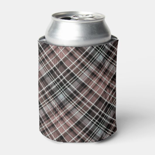 Klassisches Kariertes Tartan Dosenkühler (Kanne Vorderseite)