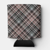 Klassisches Kariertes Tartan Dosenkühler (Rückseite)