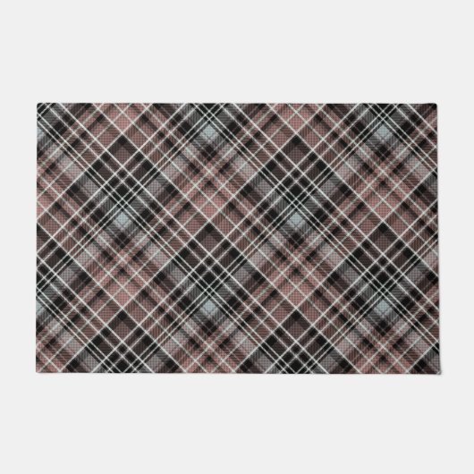 Klassisches Kariertes Tartan Fußmatte (Vorderseite)