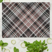 Klassisches Kariertes Tartan Geschirrtuch (Gefaltet)