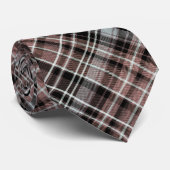 Klassisches Kariertes Tartan Krawatte (Gerollt)