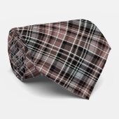 Klassisches Kariertes Tartan Krawatte (Gerollt)