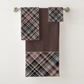 Klassisches Kariertes Tartan Napkins Badetuch Set (Insitu)