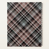 Klassisches Kariertes Tartan Planer (Rückseite)