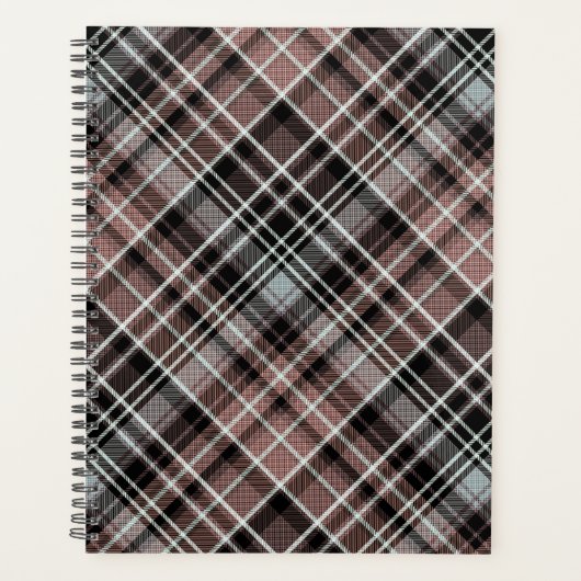 Klassisches Kariertes Tartan Planer (Vorderseite)