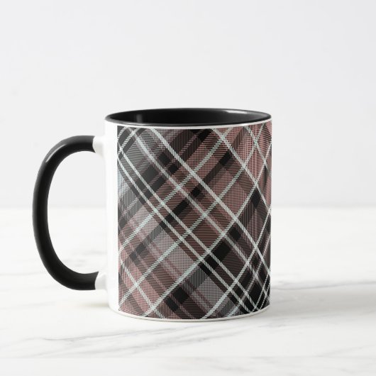 Klassisches Kariertes Tartan Tasse (Links)