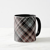 Klassisches Kariertes Tartan Tasse (VorderseiteRechts)