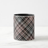 Klassisches Kariertes Tartan Tasse (Zentrum)