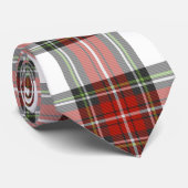 Klassisches Kariertes Weihnachtsmuster Krawatte (Gerollt)