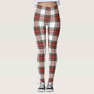 Klassisches Kariertes Weihnachtsmuster Leggings