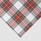 Klassisches Kariertes Weihnachtsmuster Seidenpapier (Detail)