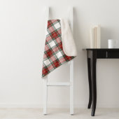 Klassisches Kariertes Weihnachtsmuster Sherpadecke (Beispiel)