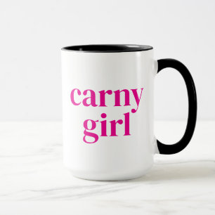 Klassisches Karneval Mädchen groß Tasse