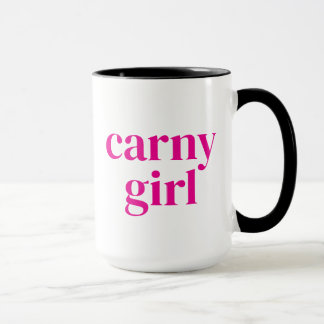 Klassisches Karneval Mädchen groß Tasse