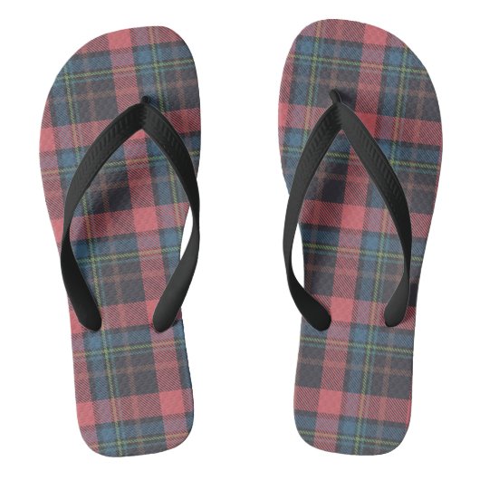 Klassisches Karomuster Badesandalen (Fußbett)
