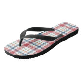 Klassisches Karomuster Badesandalen (Schrägansicht)
