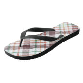 Klassisches Karomuster Badesandalen (Schrägansicht)