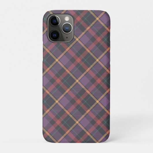 Klassisches Karomuster Case-Mate iPhone Hülle (Rückseite)