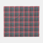 Klassisches Karomuster Fleecedecke (Vorderseite (Horizontal))