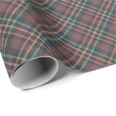 Klassisches Karomuster Geschenkpapier (Rolleneckpunkt)