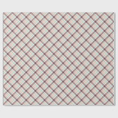 Klassisches Karomuster Geschenkpapier (Flach)