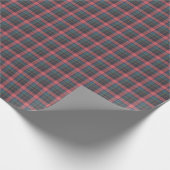 Klassisches Karomuster Geschenkpapier (Ecke)
