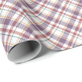 Klassisches Karomuster Geschenkpapier (Rolleneckpunkt)