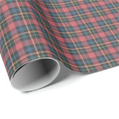 Klassisches Karomuster Geschenkpapier (Rolleneckpunkt)