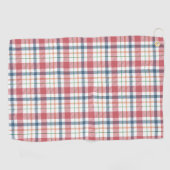 Klassisches Karomuster Golfhandtuch (Horizontal)