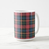 Klassisches Karomuster Kaffeetasse (VorderseiteRechts)