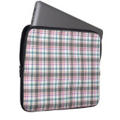 Klassisches Karomuster Laptopschutzhülle (Vorne Rechts)