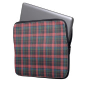 Klassisches Karomuster Laptopschutzhülle (Vorderseite Links)