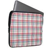 Klassisches Karomuster Laptopschutzhülle (Vorne Rechts)