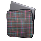 Klassisches Karomuster Laptopschutzhülle (Vorderseite Links)