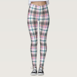Klassisches Karomuster Leggings