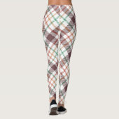 Klassisches Karomuster Leggings (Rückseite)