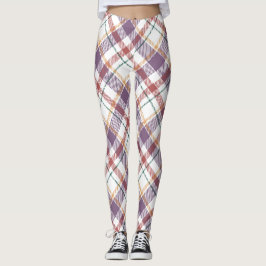 Klassisches Karomuster Leggings